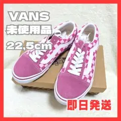 【 VANS 】バンズ 未使用 チェック柄 スニーカー 22.5cm汚れあり