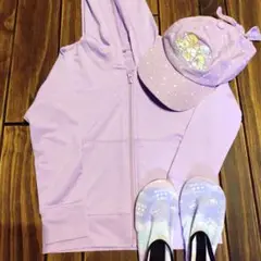 まとめ売り✨キッズサイズ✨ 3点 ☆ラッシュガード ☆キャップ ☆スリッパセット