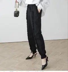 AMELY ブラック ジョガーパンツ Mサイズ