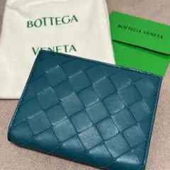 ボッテガ ヴェネタ二つ折り財布 マラード