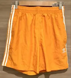 adidas オレンジ ハーフパンツ 水着 Lサイズ