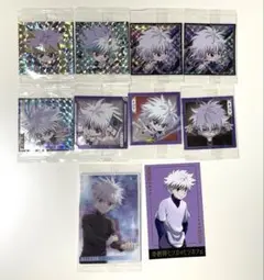HUNTER×HUNTER キルア　シール＆カードセット