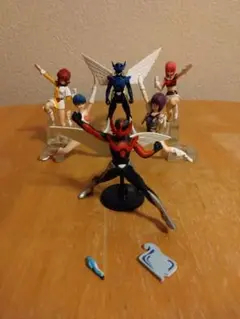 夢戦士WING-MAN アクションフィギュアコレクション４体セット 夢戦士WING-MAN アクションフィギュアコレクション4体セット