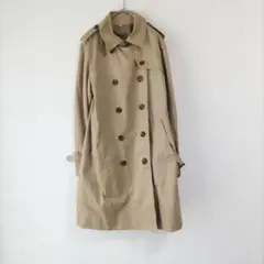 〈ムジルシリョウヒン〉トレンチコート　ベージュ　ロング　アウター　定番　М