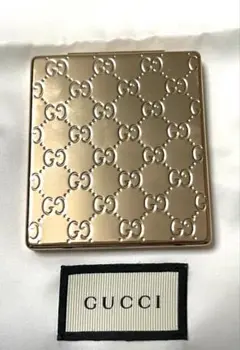 【新品・未使用】 GUCCI ゴールド ミラー ノベルティ鏡面ロゴ入　外箱付き GUCCI グッチ ノベルティミラー 鏡 - メルカリ