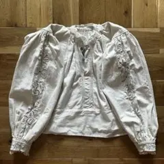 東欧刺繍 antique 20s 30s ルーマニア ブラウス　アンティーク