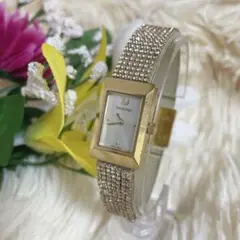 SWAROVSKI 腕時計 レディース ゴールド