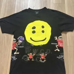 A WORLD DSM スマイリーフェイス Tシャツ L