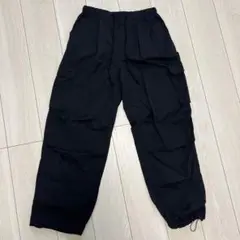 GU ブラック カーゴパンツ Lサイズ
