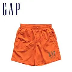 【美品】GAP ギャップ 00s ナイロン ショーツ ショートパンツ オレンジ