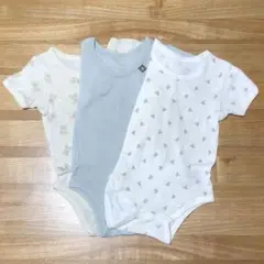ロンパース80センチ　3枚セット