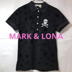MARK u0026 LONA マークu0026ロナ ポロシャツ ゴルフウェア 半袖 ブラック