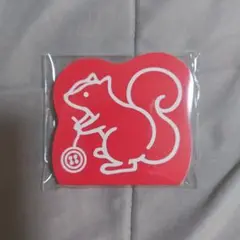 【新品未使用】フェリシモ　リスのダイカットメモ帳　クチュリエ