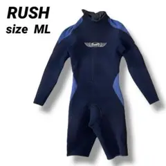RUSH ラッシュ ロングスプリング ロンスプ ウエットスーツ メンズ ML