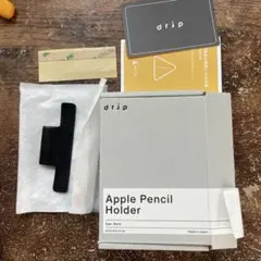 drip ドリップ Apple Pencil Holder レザー ブラック