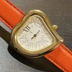 美品 イヴサンローラン YSL ローマン ハートベゼル レディース腕時計