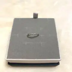 ジュエリーツツミ◇Pt900ダイヤモンドピンキーリング