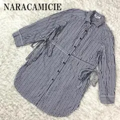 NARACAMICIE ナラカミーチェ シャツ ストライプ 0 B7855