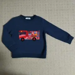 ファミリア　消防車　トレーナー　100