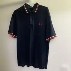Fred Perry ネイビー ポロシャツ 42 イギリス製