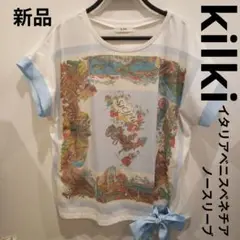 kilki　キルキー　イタリア　ベニス　ベネチア　ゴンドラ　教会　カットソー