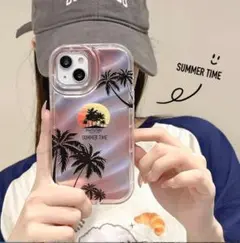 ケース　ヤシの木　耐衝撃　ココナッツ　 ♥️残りわずか♥️iphone15pro