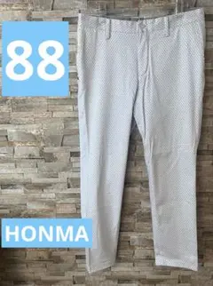 【美品】本間ゴルフ　テーパードロングパンツ　メンズゴルフパンツHONMA88