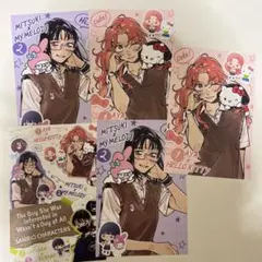 気になってる人が男じゃなかった　サンリオコラボ　特典ポストカード