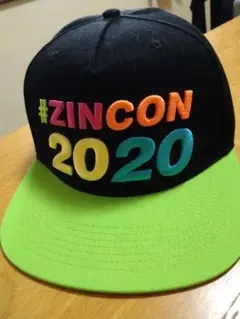 #ZINCON 2020 キャップ