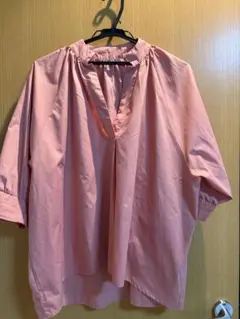 【新品】オールズペール　ピンク シャツ Fサイズ