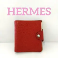 LE10 エルメス 極美品 ユリスミニ 手帳カバー □J刻印