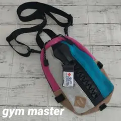 ☆gym master☆BIG ZIPP マルチカラー ショルダーバッグ