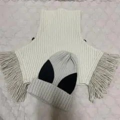 サイズ確認中elfinFolk 23AW ビーニー、ポンチョ