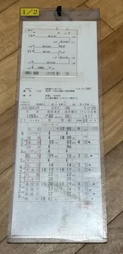 た*朗様 JR四国 多度津運転区 スタフ Yahoo!オークション - JR四国 運転士用スタフ 電車用2枚セット