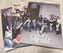 IVE Be Alright CD 開封済み 初回生産限定盤 IVE 3種セット
