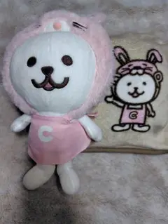 【当選品】うさぎトドック ぬいぐるみ・ブランケットセット【限定】