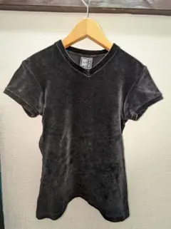 BODY BODY WEAR　ベロアTシャツ