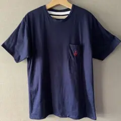 SOPHNET. REVERSIBLE CREW-NECK POCKET TEE