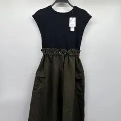 MARK STYLER ノースリーブワンピース 黒 F