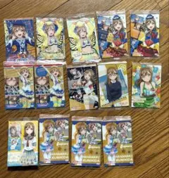 ラブライブ　Aqours ウエハース　カード　国木田花丸　まとめ売り