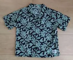 RIO葉柄 半袖シャツ 100cm