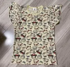 ディズニー ツムツム フリル袖Tシャツ 160
