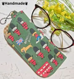 メガネケース ❦HALLO LONDON❦ウサギの近衛兵❦ゆるにゃんこ❦