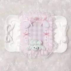 【36】　硬質ケースデコ　トレカデコ　わんこ　ホイップ