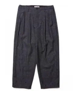 cootie Melange Wool 2 Tuck Trousers