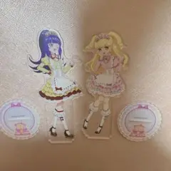 アイドルタイムプリパラ 夢川ゆい 華園しゅうか アクリルスタンド