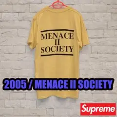Supreme 14ss スウェット menace in society SS14 Supreme Menace II To Society Crewneck XLarge White