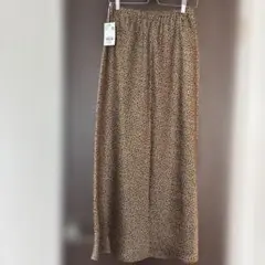 ローリーズファーム　今期サテンスカート　レオパードL