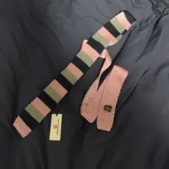 McGregor ストライプニットネクタイ