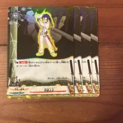 バデイファイト　明鏡止水　4枚セット(1枚ホロ)